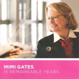 Front cover of the 2009 Seattle Art Museum publication "Mimi Gates -- 15 Remarkable Years"